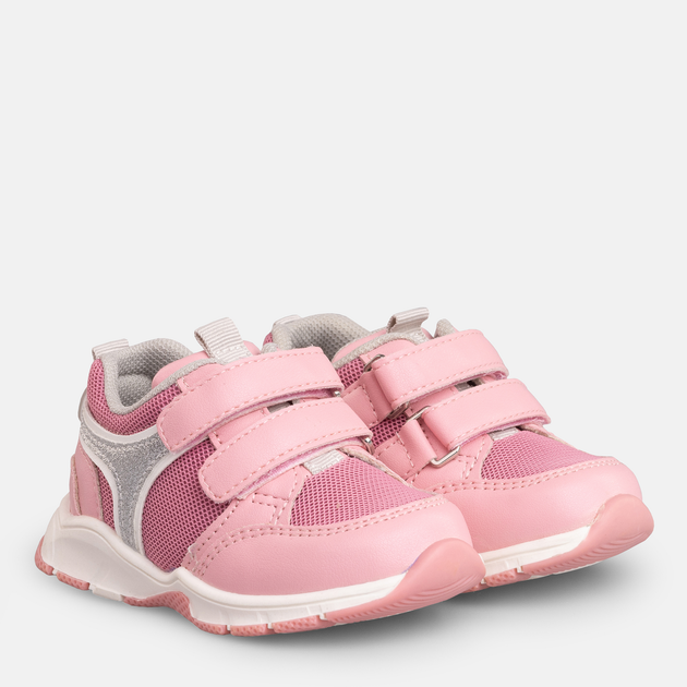 Buty sportowe dziecięce dla dziewczynki na rzepy Chicco 010.63485-100 23 14.5 cm Różowe (8051182082102) - obraz 2