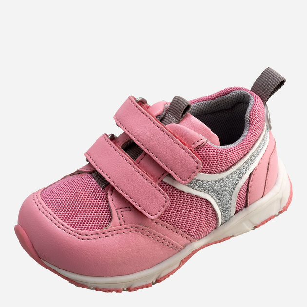 Buty sportowe dziecięce dla dziewczynki na rzepy Chicco 010.63485-100 23 14.5 cm Różowe (8051182082102) - obraz 4