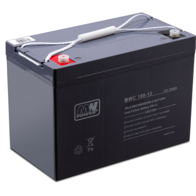 Батарея к ИБП MWC CARBON 12V-100Ah (MWC 12-100C) - изображение 1