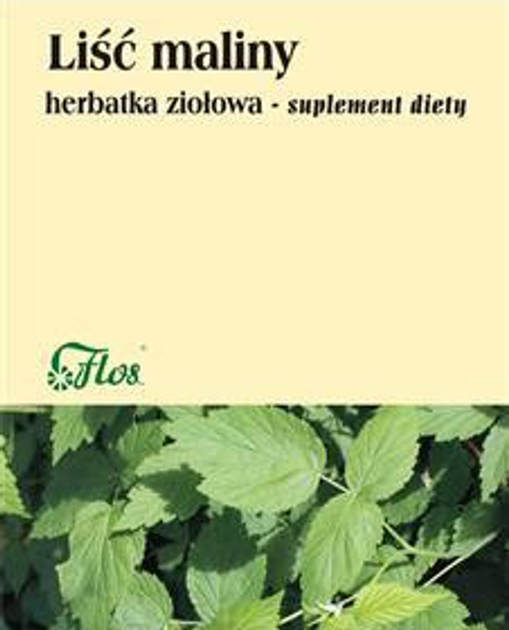 Малина FLOS листья источник витамина C 50 г (FL361) - изображение 1