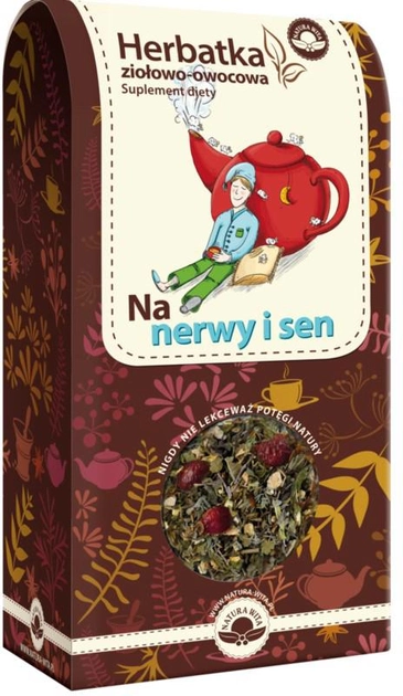 Чай NATURA WITA Травяно-фруктовый Нервы и сон 80 г (NW2081) - изображение 1