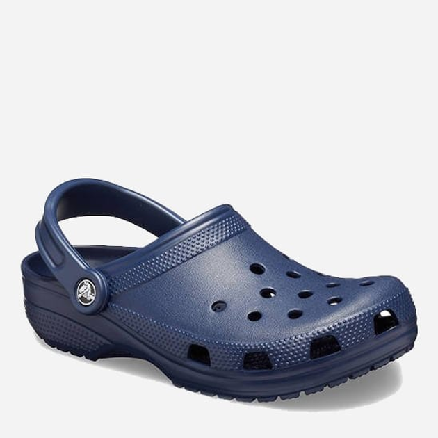 Чоловічі крокси Crocs Classic Clog 10001-410 46-47 (M12) 28.8 см Темно-сині (841158002771) - зображення 2