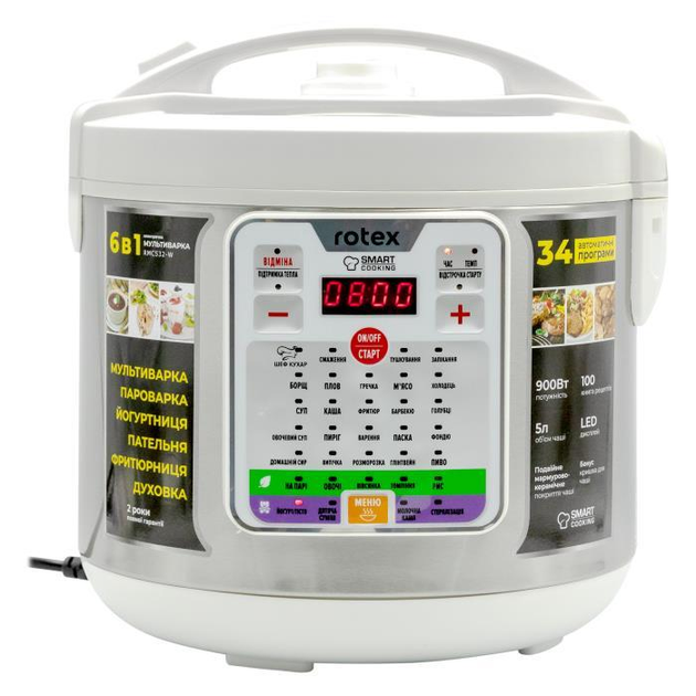 Мультиварка Rotex RMC532-W - изображение 8