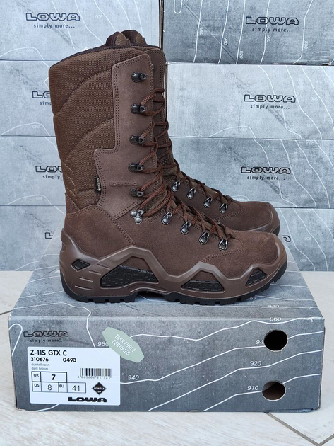 Тактические ботинки Lowa Z-11S GTX, Dark Brown (EU 44.5 / UK 10) - зображення 2