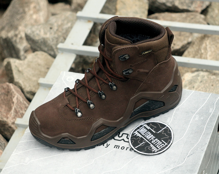 Тактические ботинки Lowa Z-6S GTX С, Dark Brown (EU 45 / UK 10.5) - изображение 2