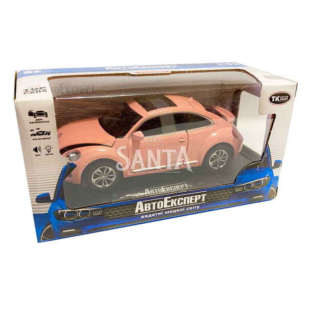 Машинка металлическая Volkswagen Beetle GSR «Автоексперт