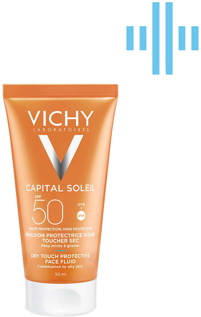 Солнцезащитная эмульсия Vichy Capital Idéal Soleil SPF 50 Матирующая ...