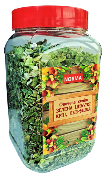 Овощная смесь Norma Зеленый лук + Укроп + Петрушка 90 г (4820223411416 ...