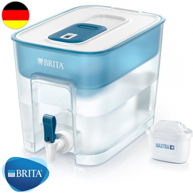 Фильтр-диспенсер BRITA Flow синий 8.2 л с краном дозатором – фото ...