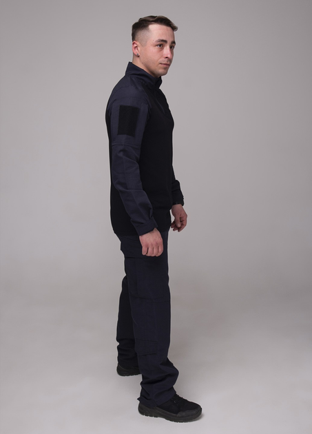 Костюм тактичний сорочка убакс та штани Карго GorLin 54 Синій (БР24/Т44) - зображення 2