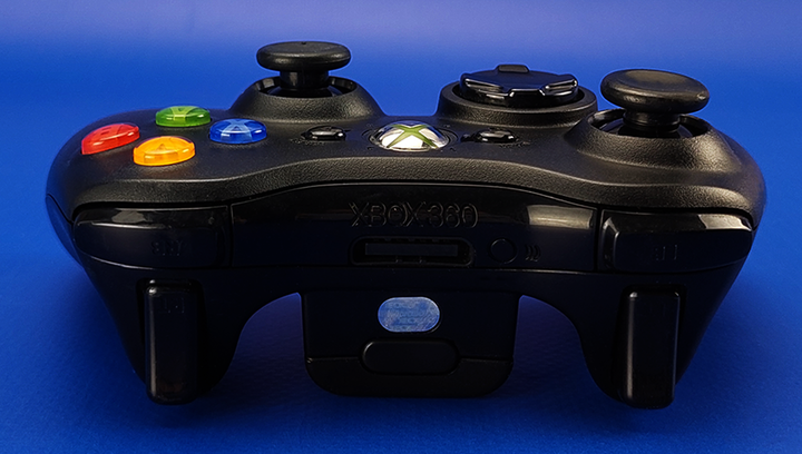 Геймпад Беспроводной Microsoft Xbox 360 Black Б/У - изображение 8