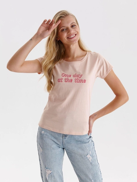 Koszulka damska Top Secret SPO5819RO 34 Różowy (5903411451148) - obraz 1
