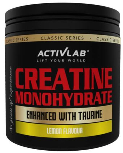 ActivLab Creatine Monohydrate 300 g Jar Lemon (5907368800554) - obraz 1