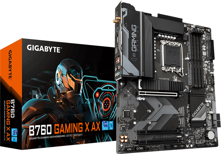 Материнская плата GIGABYTE B760 GAMING X AX - изображение 5