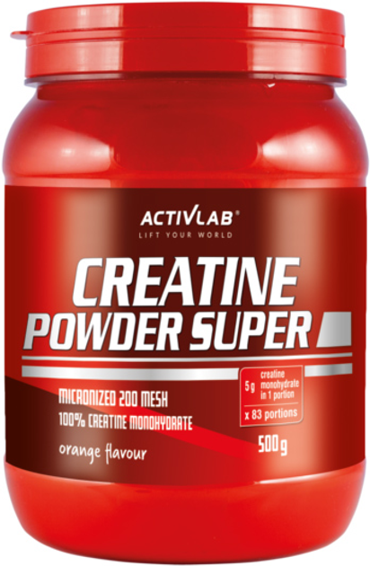 Kreatyna ActivLab Creatine Powder Super 500 g Jar Bubble Gum (5907368872186) - obraz 1