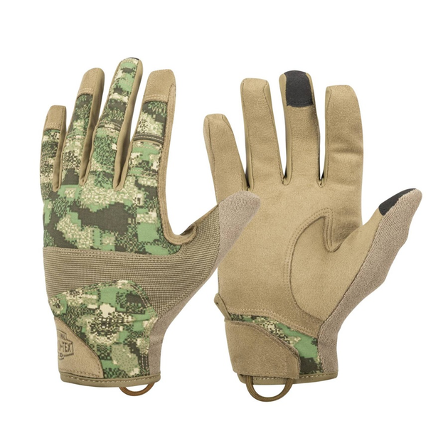 Рукавички Range Tactical Gloves Hard Helikon-Tex PenCott WildWood/Coyote XL - зображення 1