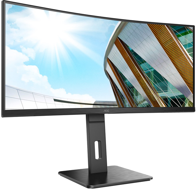 Monitor 34" AOC CU34P2C - obraz 3