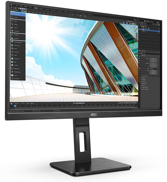 Монітор 27" AOC Q27P2Q - зображення 4