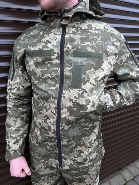 Тактична куртка Гретта літня піксель Premium, Куртка піксель, Куртка літня Піксель ВСУ 54р. - зображення 2