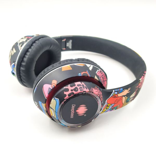 Накладные Bluetooth наушники Deepbass R9 COLORFUL + RGB купить в ...