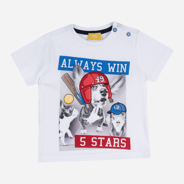 T-shirt Chicco T Shirts 09067178000000-033 122 cm Biały (8059609096695) - obraz 1