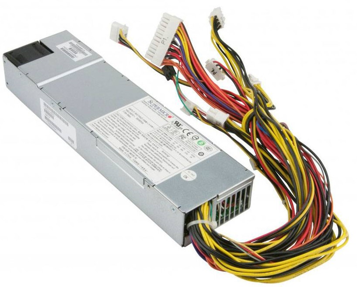 Zasilacz Supermicro 600W (PWS-605P-1H) - obraz 3