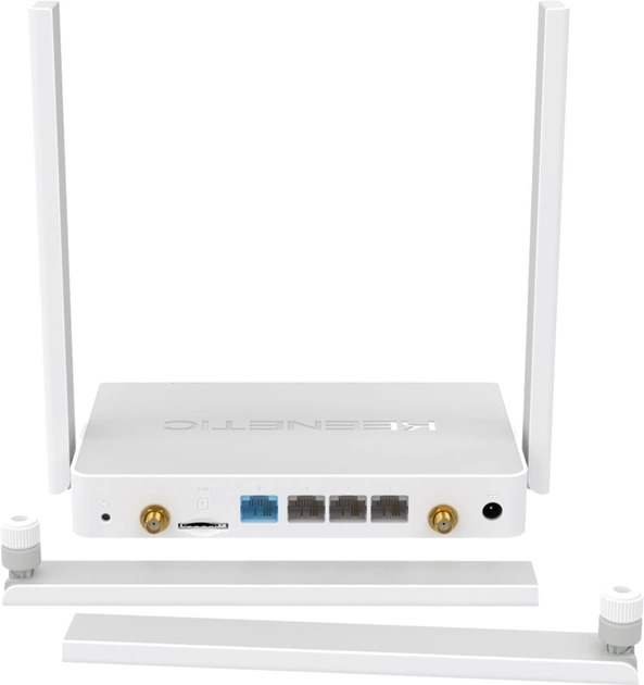 Маршрутизатор/точка доступу WIFI Keenetic Runner 4G (KN-2210) 300 Мбіт/с Білий - зображення 5