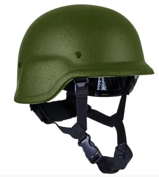 Баллистическая шлем-каска PASGT цвета олива стандарта NATO (NIJ 3A) M/L - изображение 1