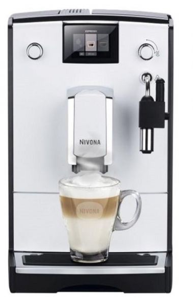 Кофемашина Nivona CafeRomatica, 2,2л, зерно+мол., авторецептов -5, серо ...