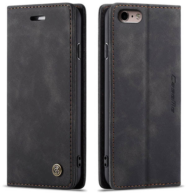 Чехол книжка с магнитом CaseMe на iPhone 7 / 8 Black (05797-2B) – фото ...