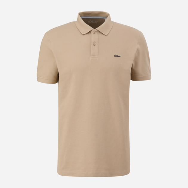 Поло чоловіче s.Oliver 2129488-8411 XL Brown (4099972660523) - зображення 4