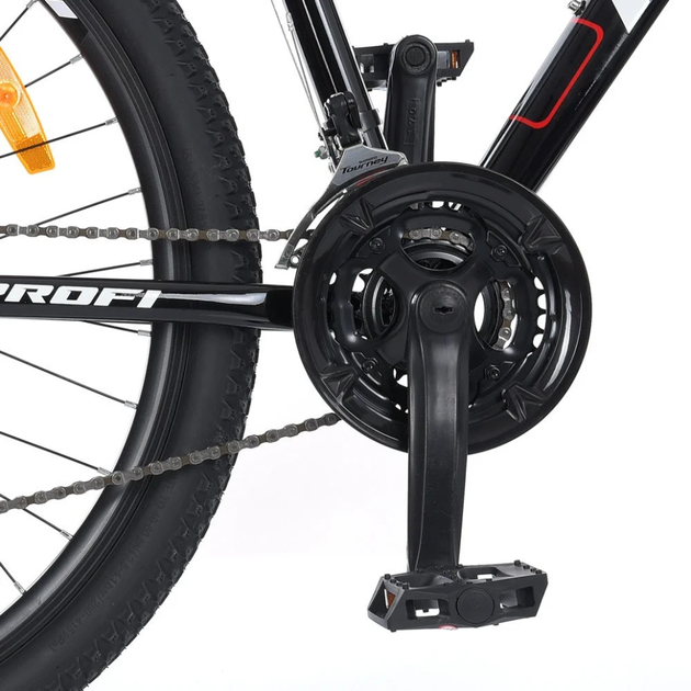 Велосипед "EVEREST" prof1 g275everest a275.127,5 д. Алюм.рама 19", shimano 21sp, алюм.DB, cs tz500, черный - изображение 7