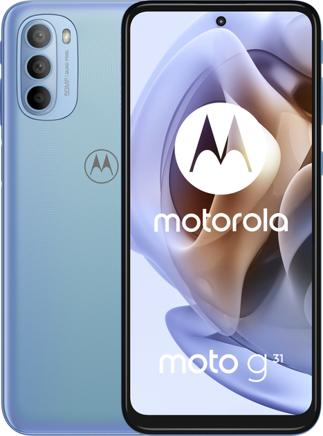 Smartfon Motorola Moto G31 4/64GB Baby Blue (PASU0021PL) - obraz 1