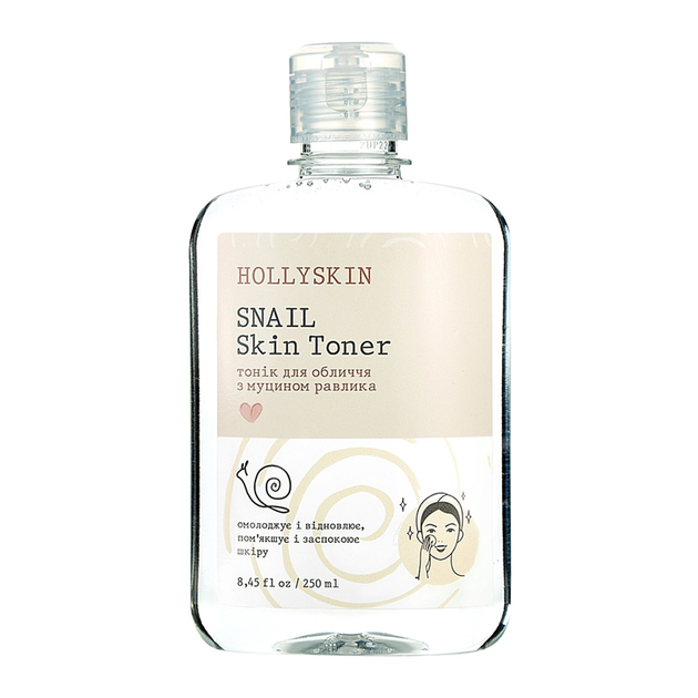 Тонер для обличчя HOLLYSKIN Snail Skin Toner 250 мл (0018h) (0288784) - зображення 1