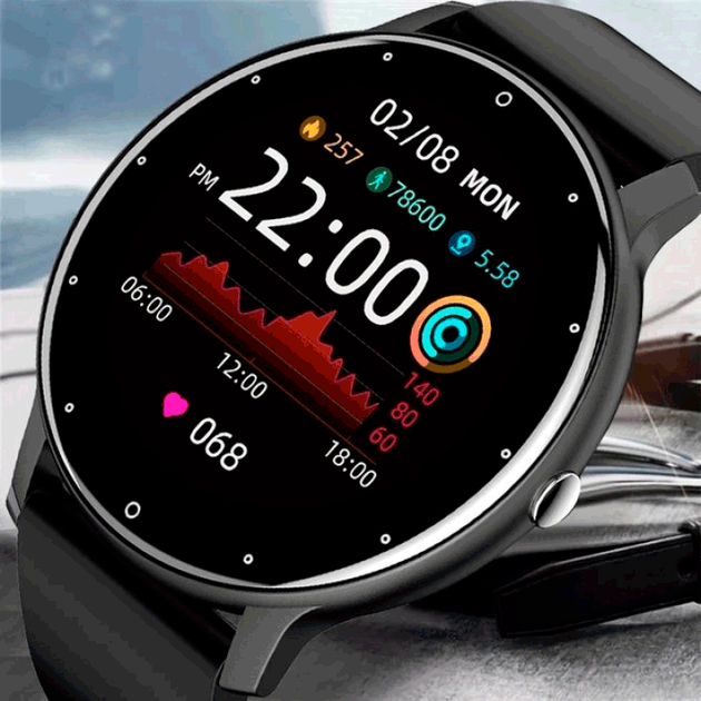 Мужские часы UWatch Smart Classic Black - изображение 12