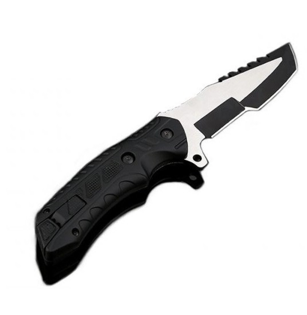 Туристический охотничий нескладной нож JCF JGF28 (Серебристый) - изображение 1
