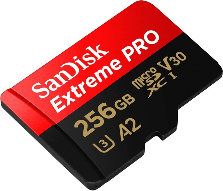 Картка пам'яті SanDisk Extreme PRO 256GB microSDXC з