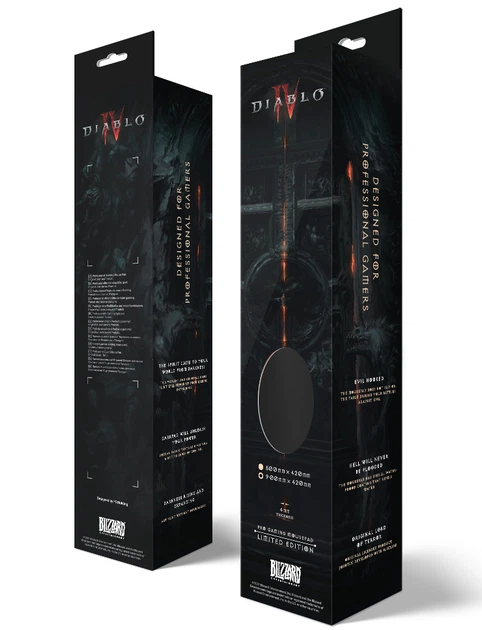 Podkładka gamingowa Blizzard Entertainment Diablo IV Inarius and Lilith XL Speed (FBLMPD4LILITH21XL) - obraz 4