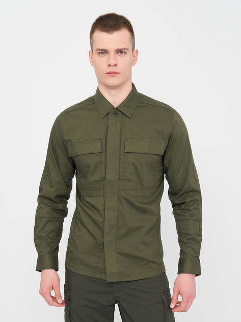 Тактическая рубашка First Tactical 111008-830 L Зеленая (843131101068) - изображение 1