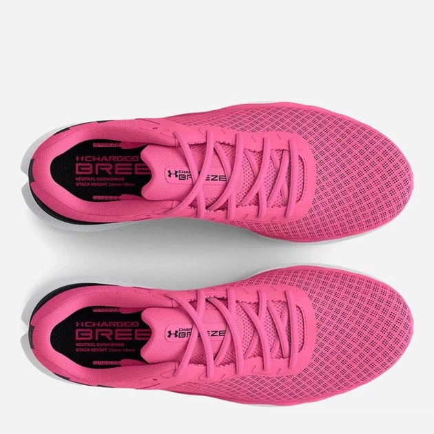 Buty do biegania damskie Under Armour Charged Breeze 3025130-601 38 (7US) 24 cm Różowe (195253645266) - obraz 3