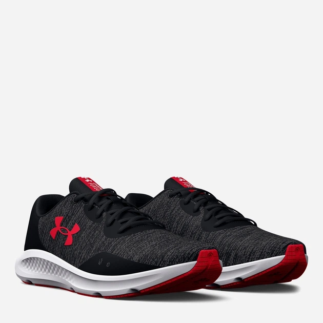 Buty do biegania męskie Under Armour Charged Pursuit 3 Twist 3025945-002 44.5 (10.5US) 28.5 cm Czarne (195253651731) - obraz 2