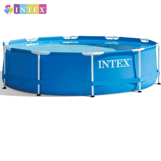 Круглый каркасный бассейн Intex 28200 NP. Размером 305x76см, объём 4485л, от 6 лет - изображение 2