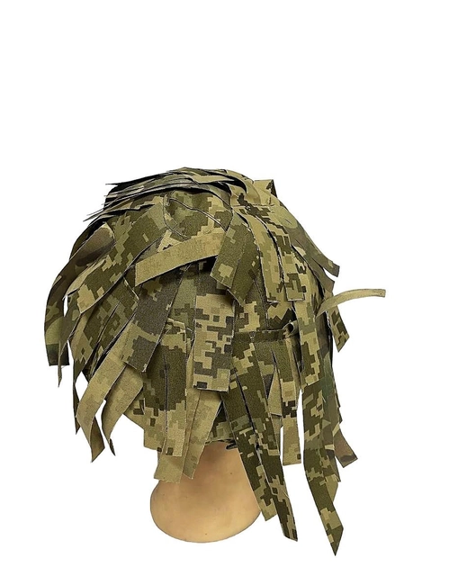 Кавер, чехол на каску маскировочный Кикимора, размер L - изображение 1