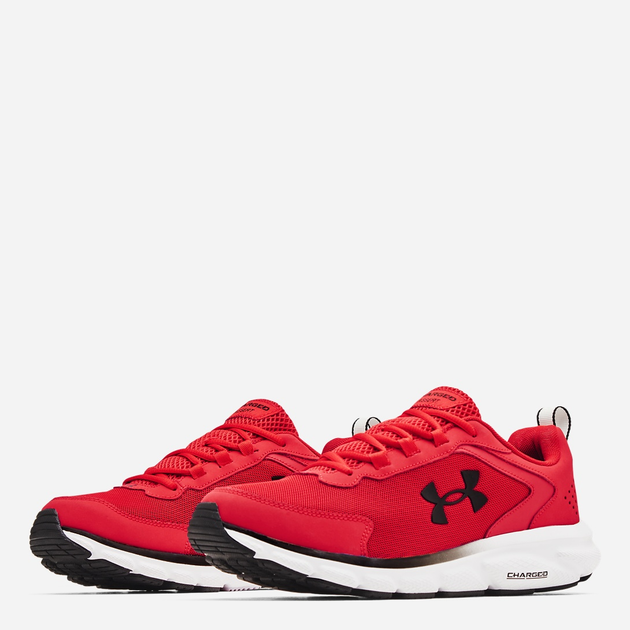 Buty do biegania po asfalcie męskie Under Armour Charged Assert 9 3024590-600 41 (8US) 26 cm Czerwone (195251660919) - obraz 2