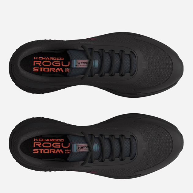 Чоловічі кросівки для бігу Under Armour Charged Rogue 3 Storm 3025523-001 47 (12.5US) 30.5 см Чорні (196039102416) - зображення 4