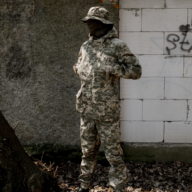 Військова форма піксель Горька, розмір 48 тактична армійська форма ЗСУ Літній костюм ріп-стоп - зображення 1
