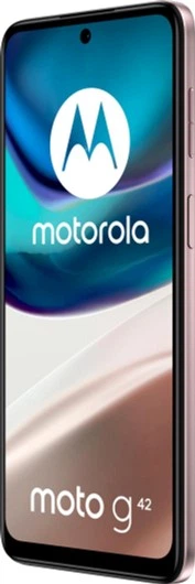 Мобільний телефон Motorola Moto G42 6/128GB Metallic Rose (PAU00031RO) - Фото 3 Мобільний телефон Motorola Moto G42 6/128GB Metallic Rose (PAU00031RO) - зображення 3