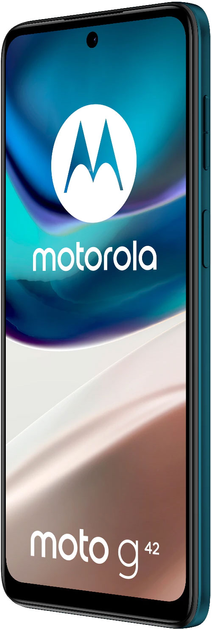 Smartfon Motorola Moto G42 4/128GB Atlantic Green (PAU00008PL) - obraz 2