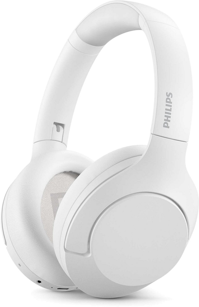 Навушники Philips TAH8506 Over-ear ANC Hi-Res Wireless Mic White ...