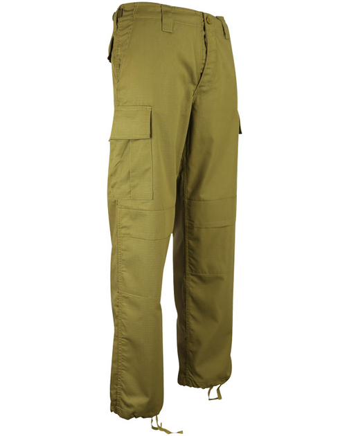 Штани тактичні KOMBAT UK M65 BDU Ripstop Trousers 38 койот (kb-m65bdurt-coy) - зображення 1